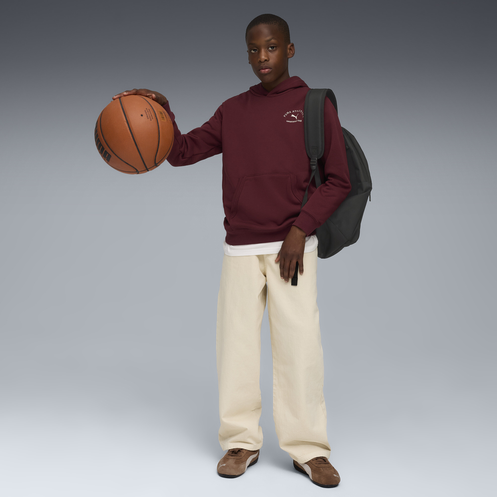 PUMA Class hoodie met print voor Heren, Maat 11-12Y thumbnail 2