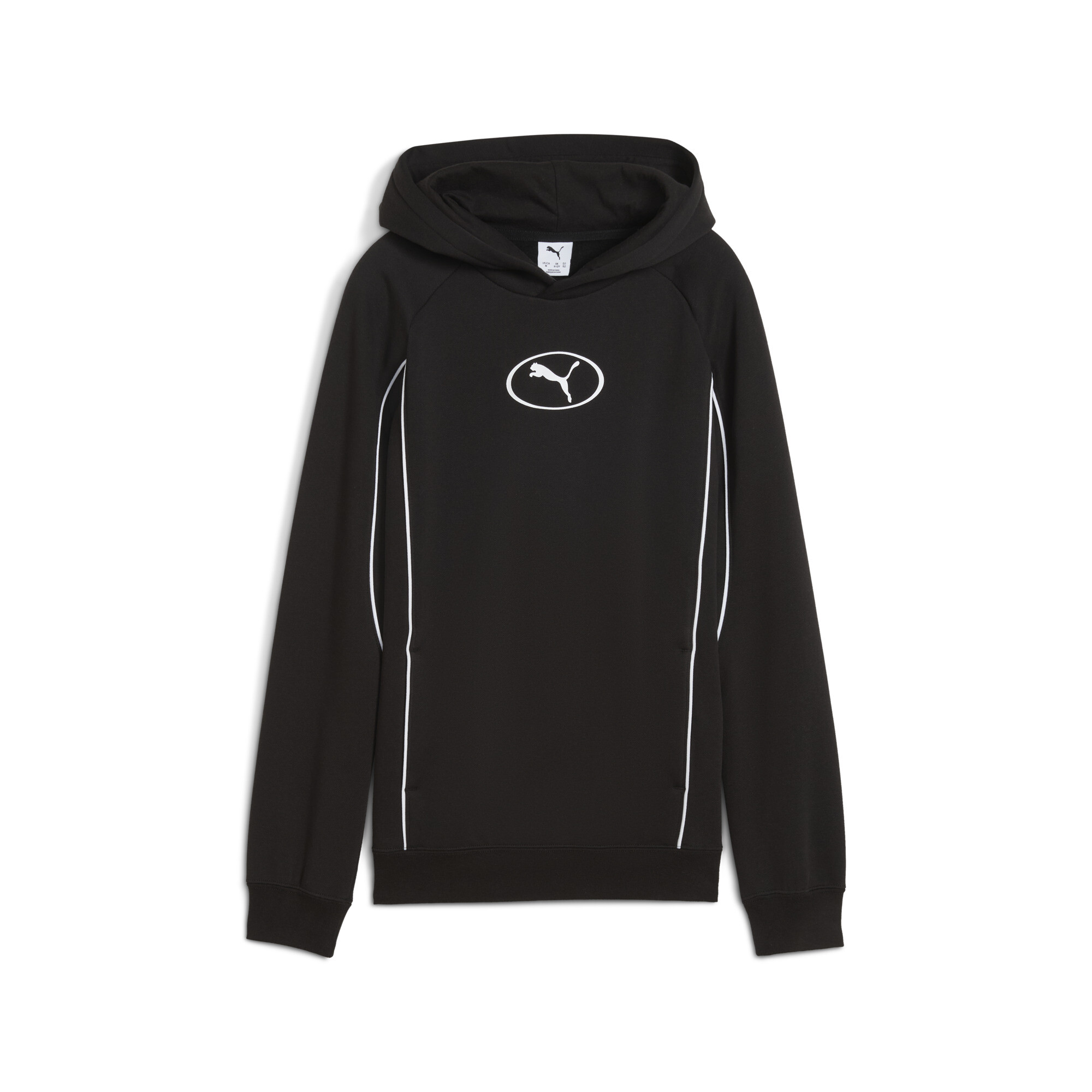 PUMA Sport hoodie voor Heren, Zwart, Maat 11-12Y thumbnail 3