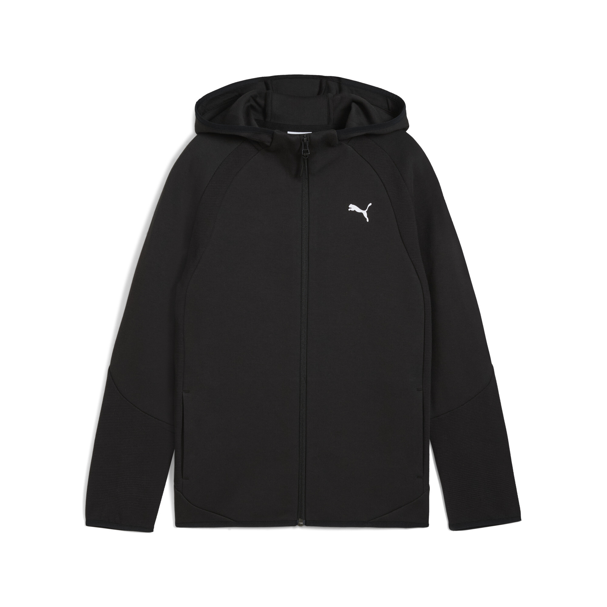 PUMA Evostripe hoodie met rits voor Heren, Zwart, Maat 15-16Y thumbnail 3