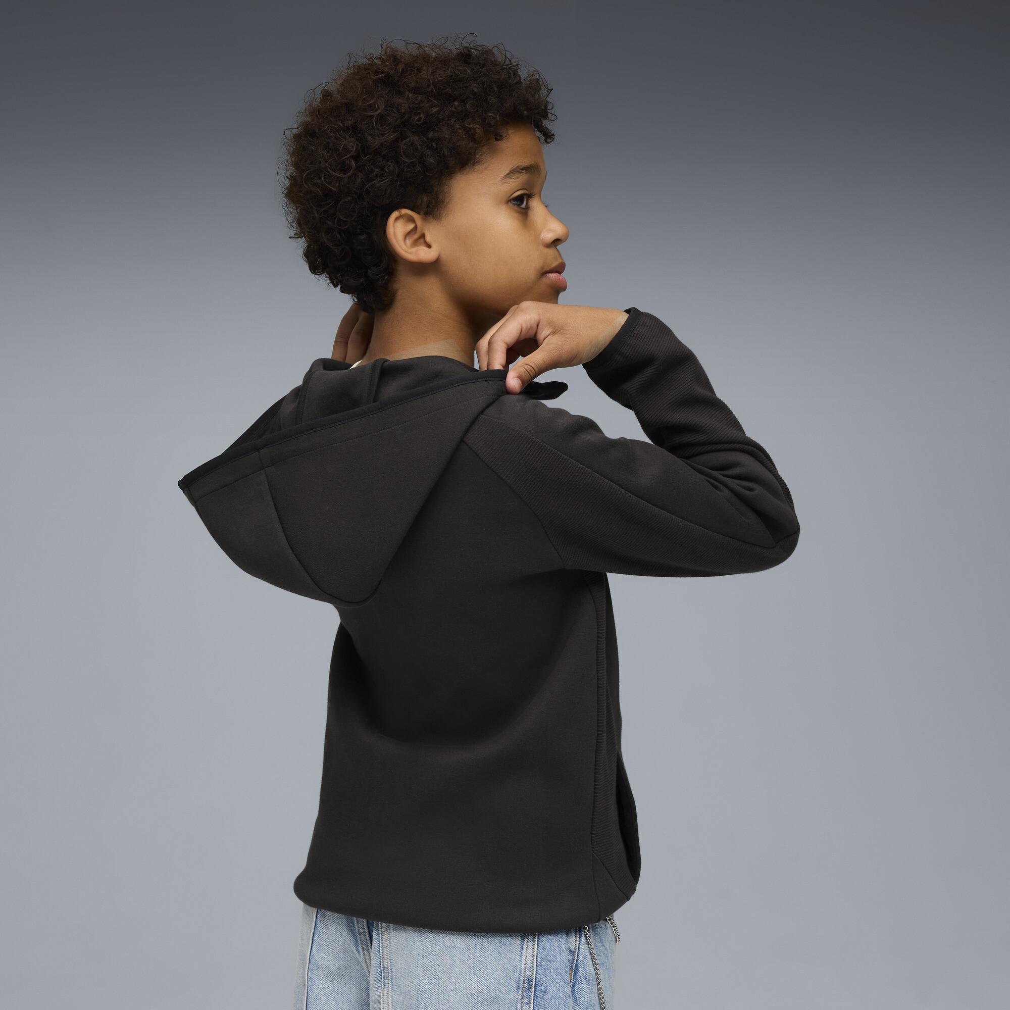 PUMA Evostripe Big Kids' Zip-Up Hoodie - Picture 10 of 15