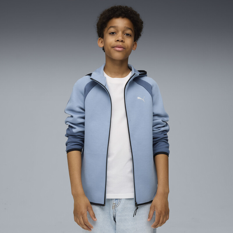PUMA Evostripe Boys' Full-Zip Training Hoodie