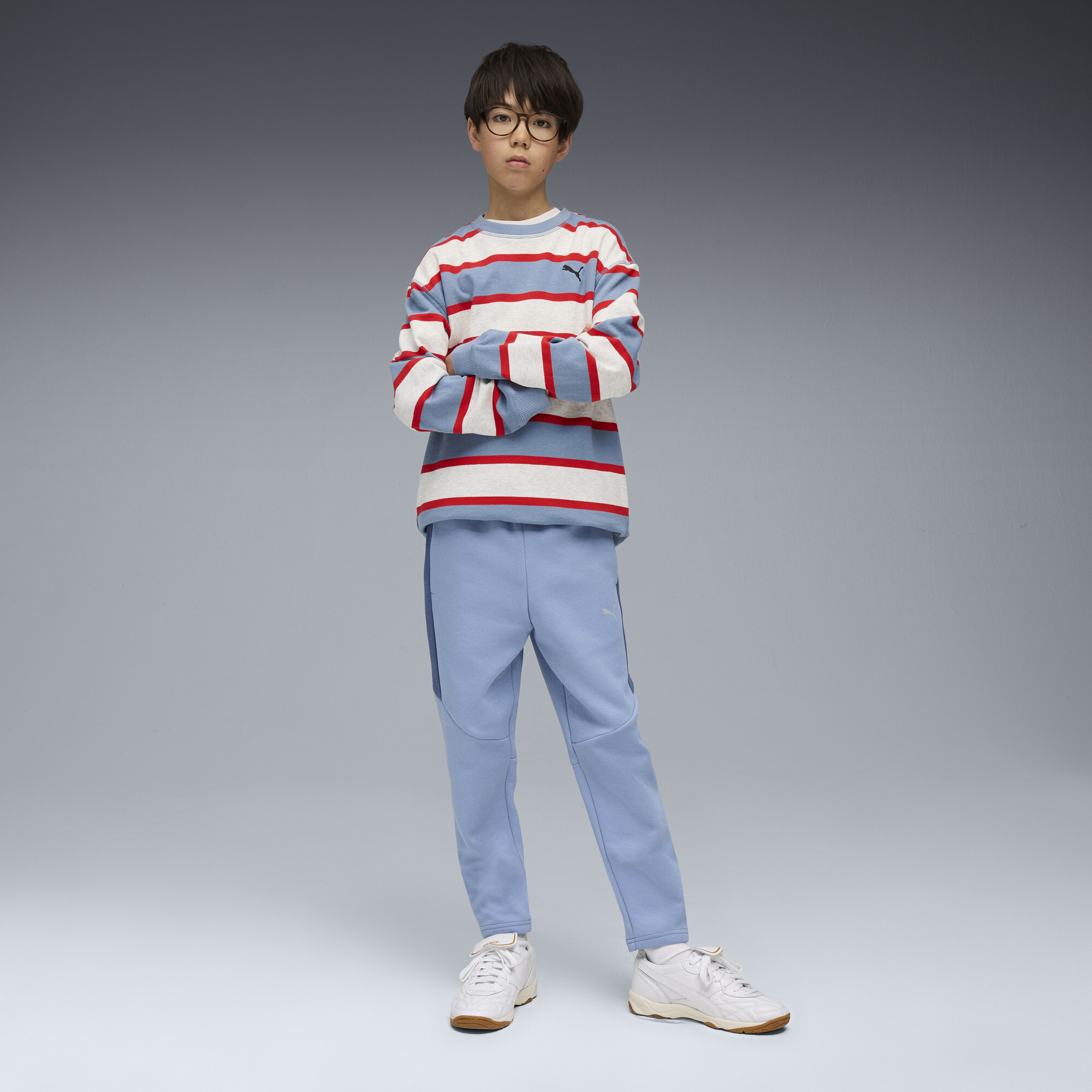 PUMA Evostripe broek voor Heren, Blauw, Maat 5-6Y thumbnail 2