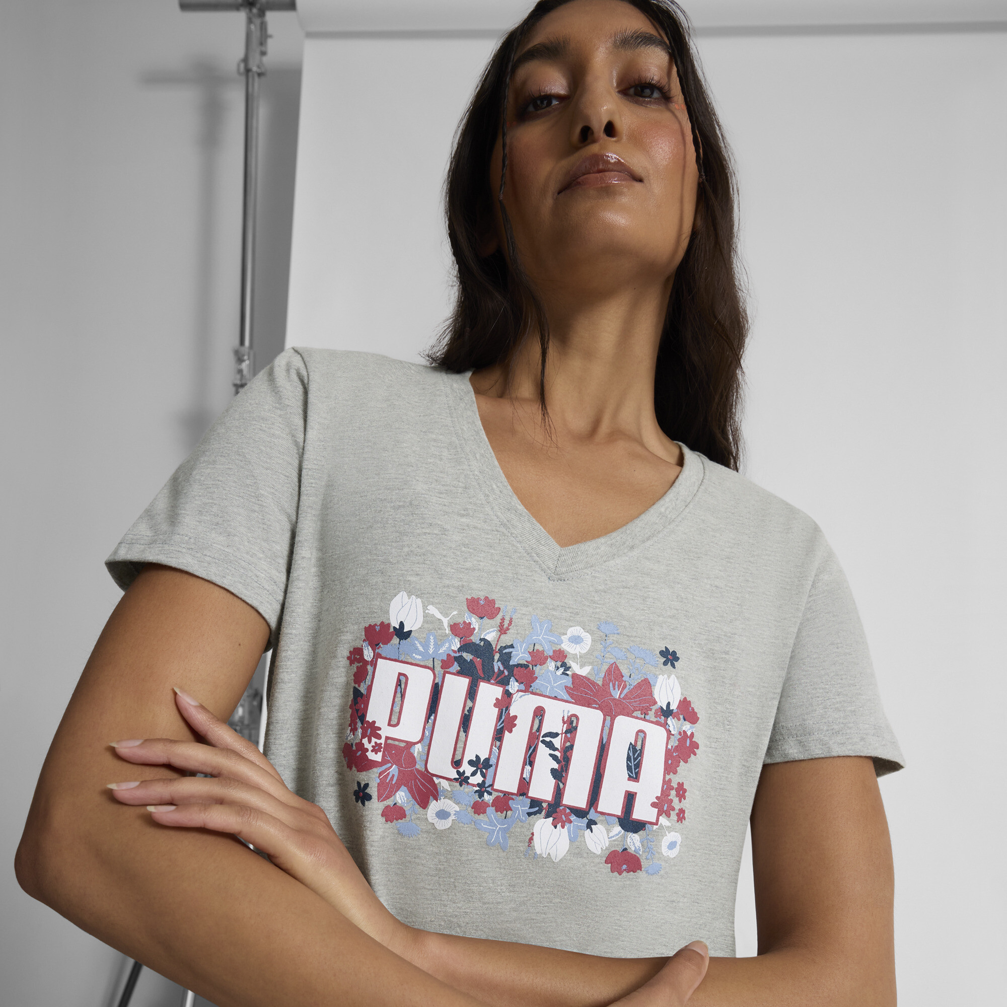 PUMA GRAPHICS Floral Women's Tee | eBay