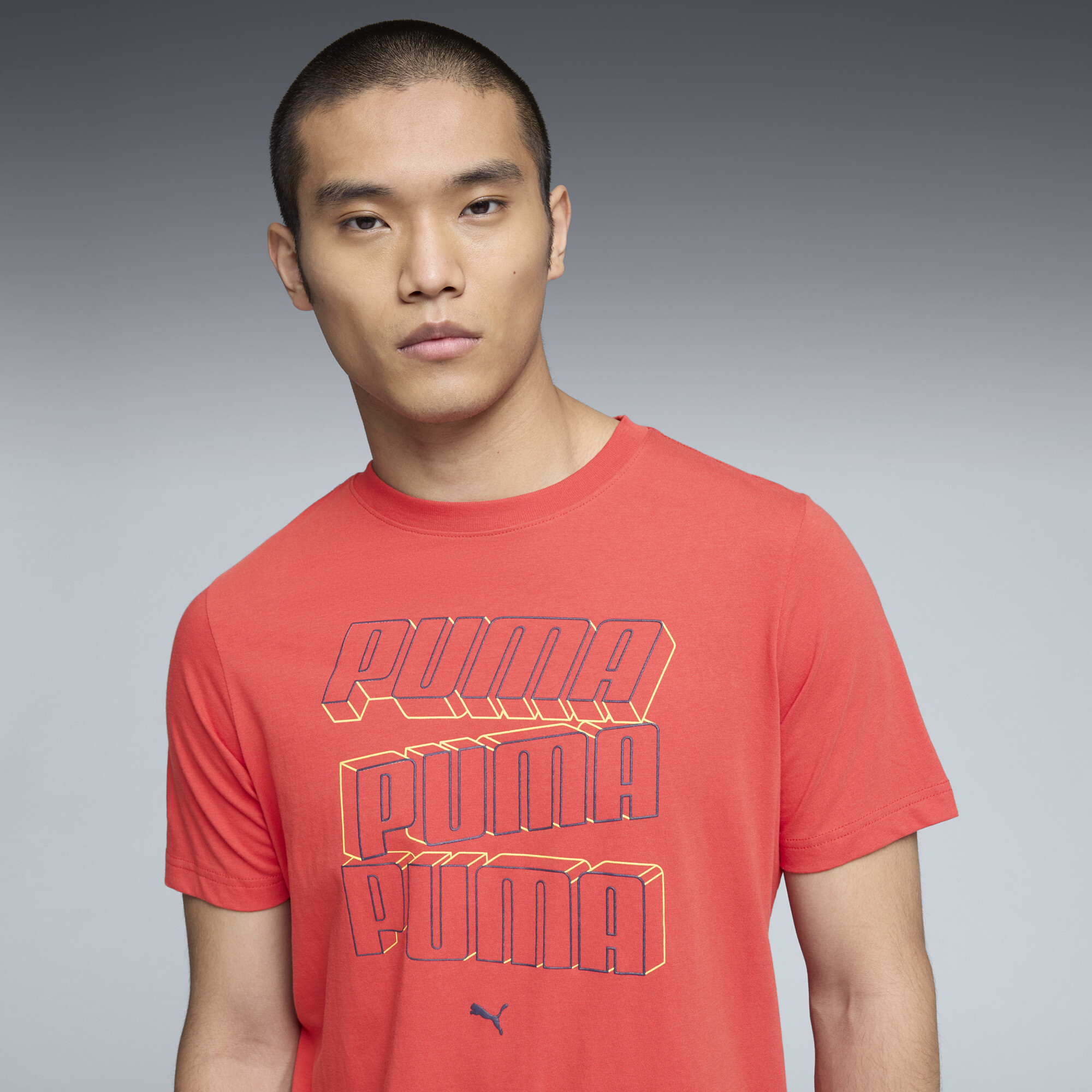PUMA Essentials Logo Lab Men's Tee - Picture 19 of 20