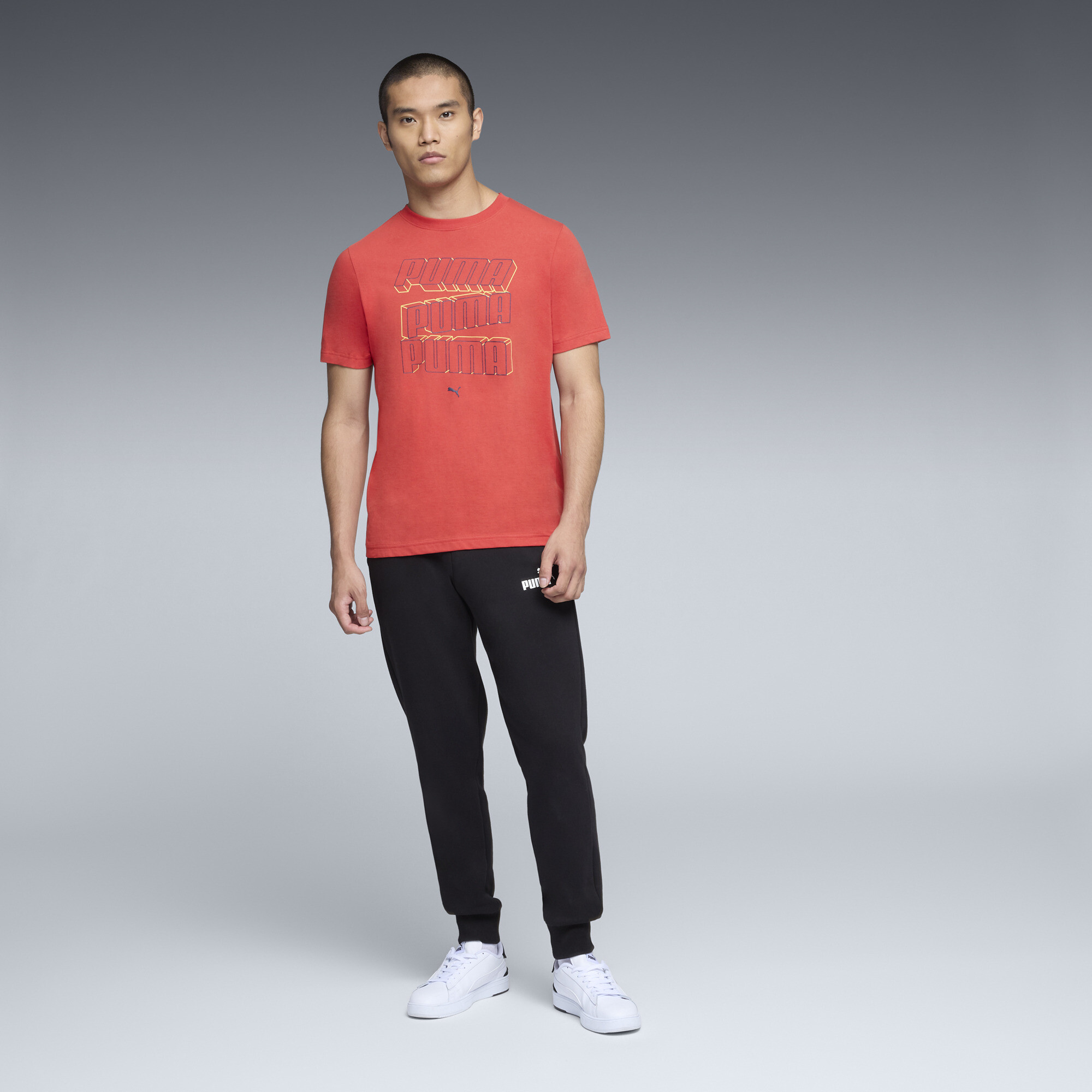 PUMA Essentials Logo Lab Men's Tee - Picture 20 of 20