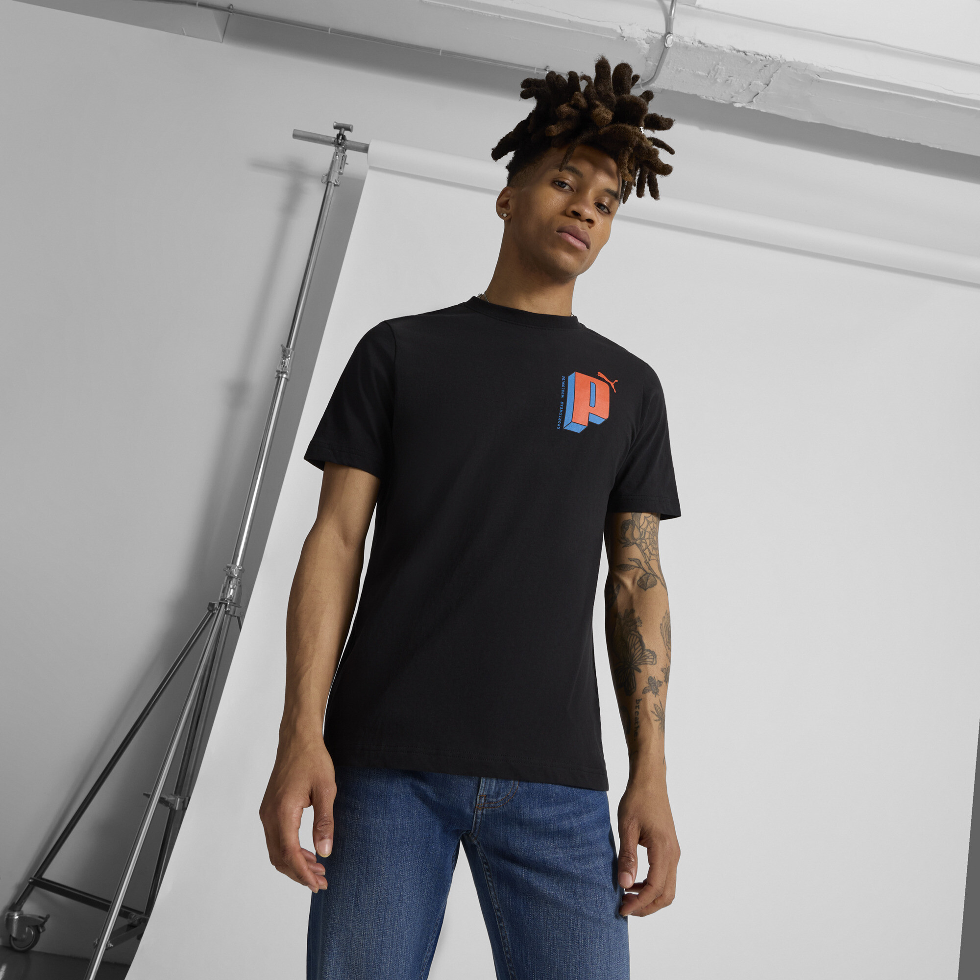 PUMA House of Graphics Men's Tee - Picture 8 of 20
