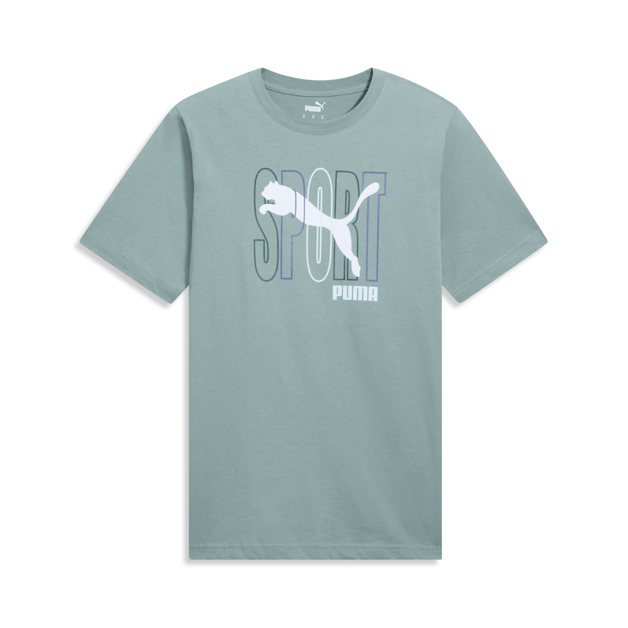 Puma Graphics Sport T-shirt In Green