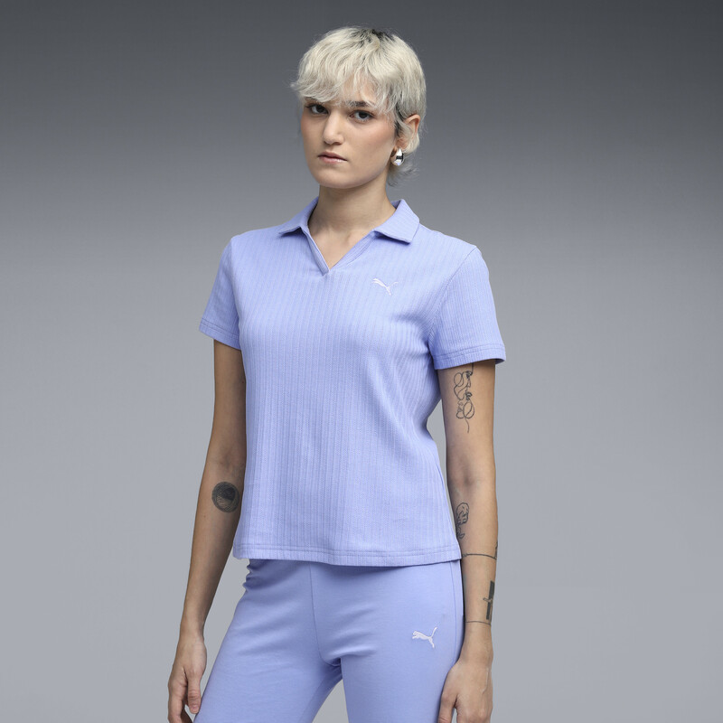 PUMA Premium Essentials Ribbed Polo