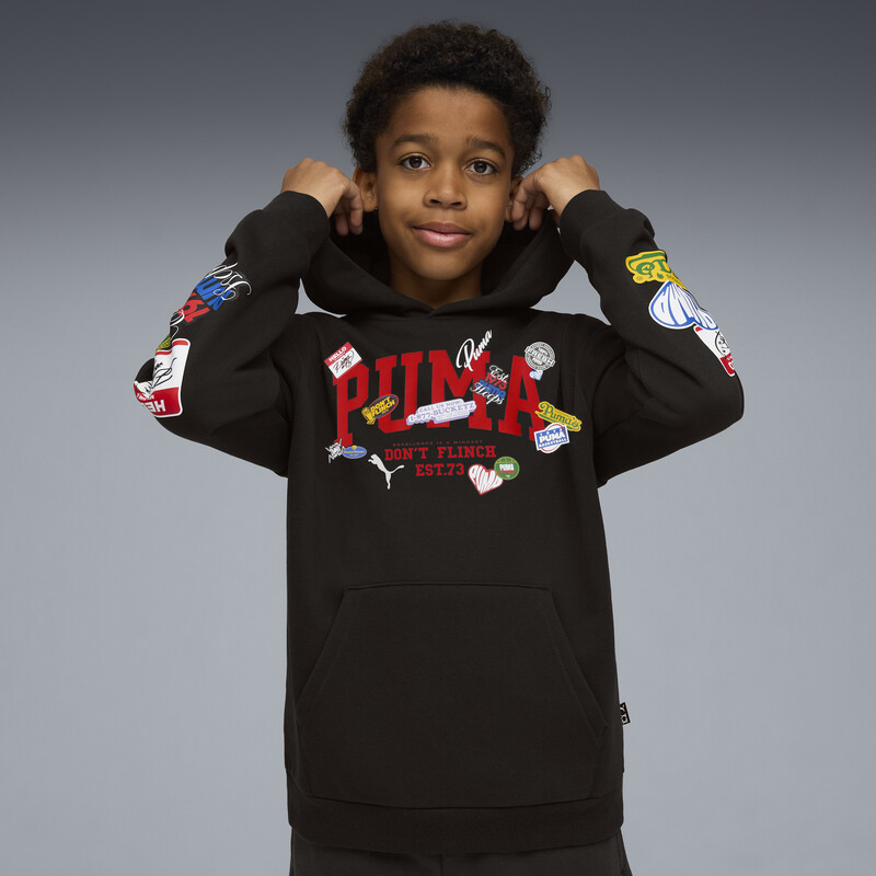 

PUMA HOOPERHOTLINE Boys' Graphic Basketball Hoodie