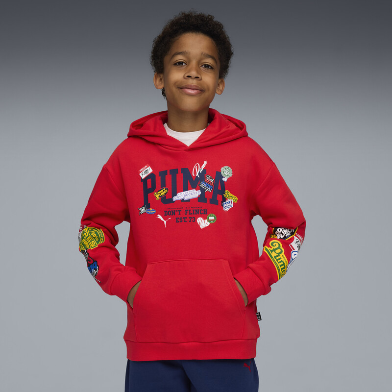 

PUMA HOOPERHOTLINE Boys' Graphic Basketball Hoodie