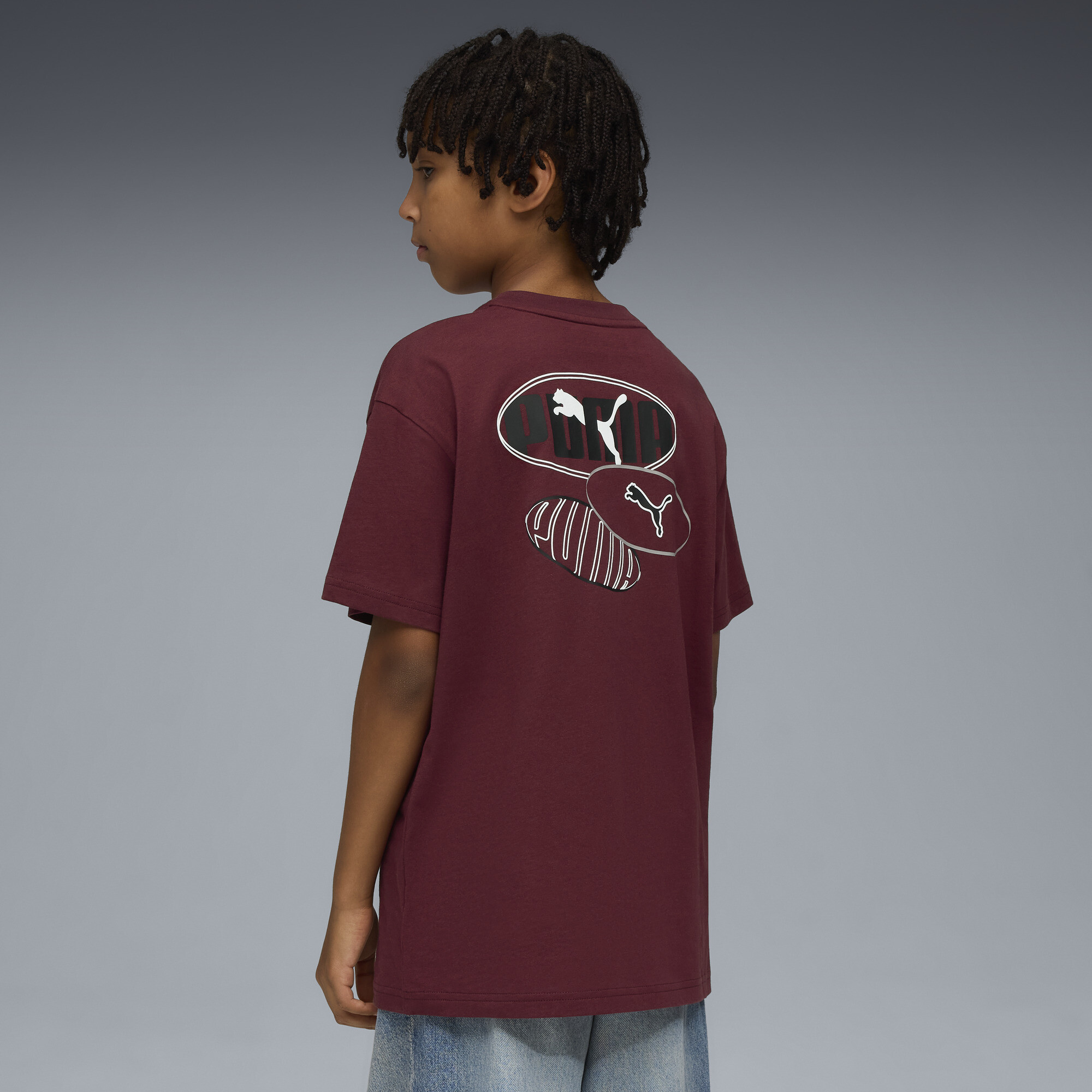 PUMA Essentials Logo Lab Big Kids' Relaxed Tee - Picture 15 of 15