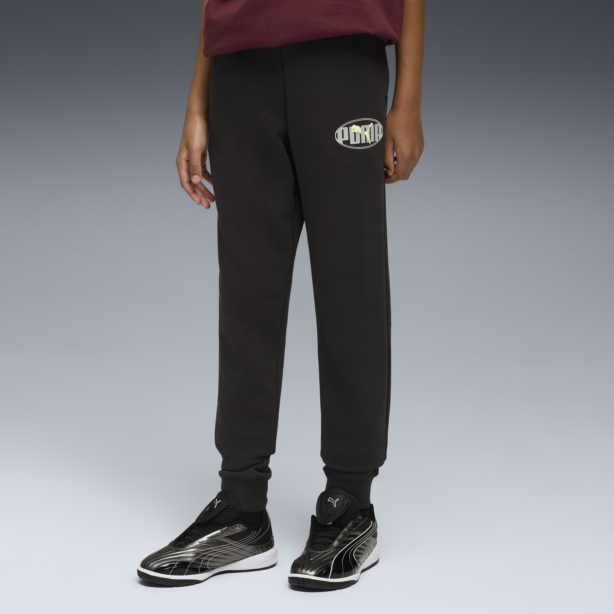 Puma Essentials Logo Lab Sweatpants Youth In Black
