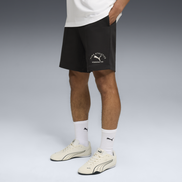 PUMA Class 8" Pintuck Shorts Men, PUMA Black, large-ZAF