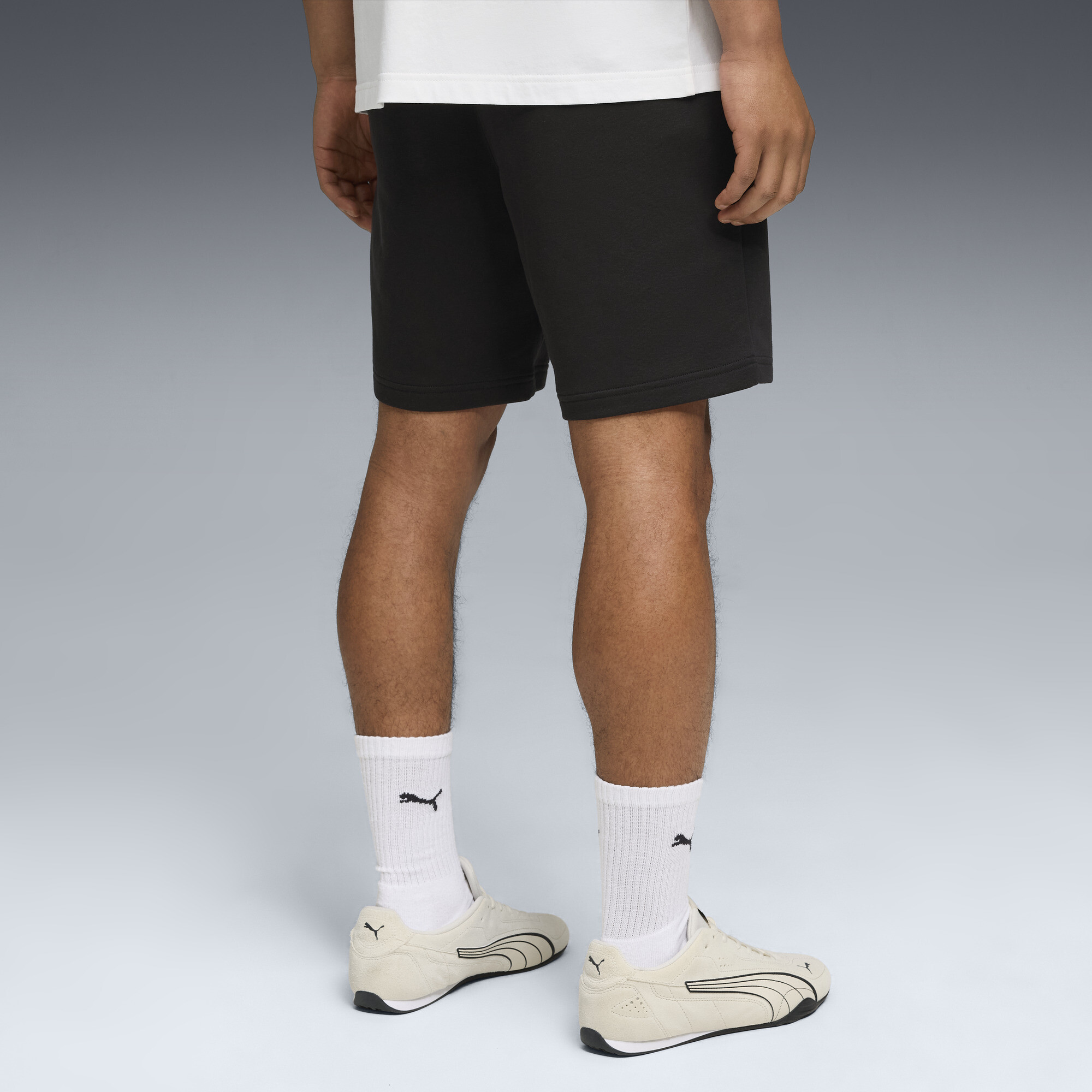 PUMA Class Pintuck short van 20,32 cm voor Heren, Zwart, Maat XS thumbnail 5