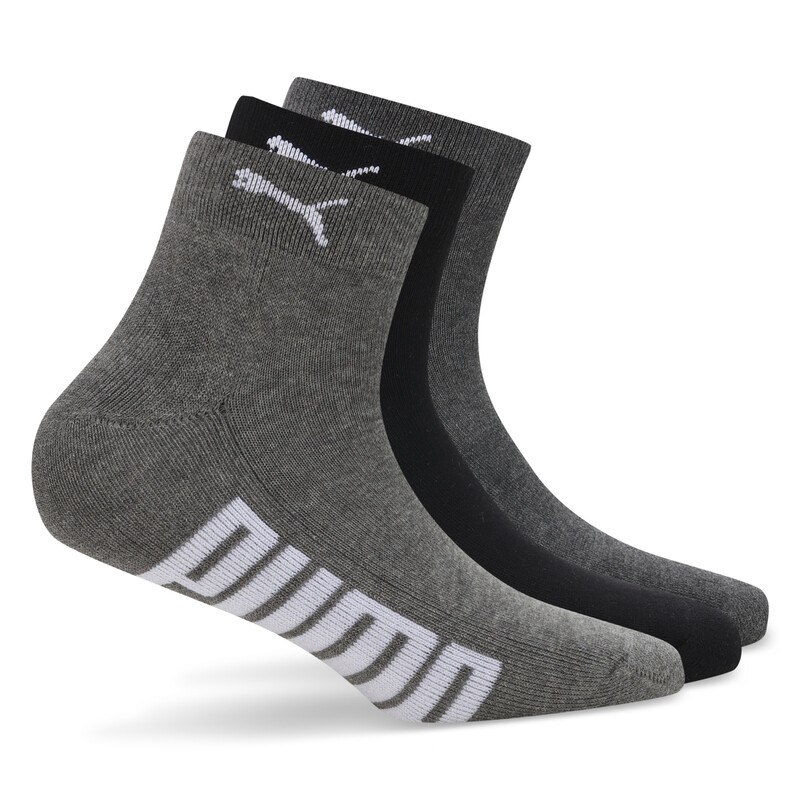 

PUMA Half Terry Ankle-Length Socks Pack Of 3
