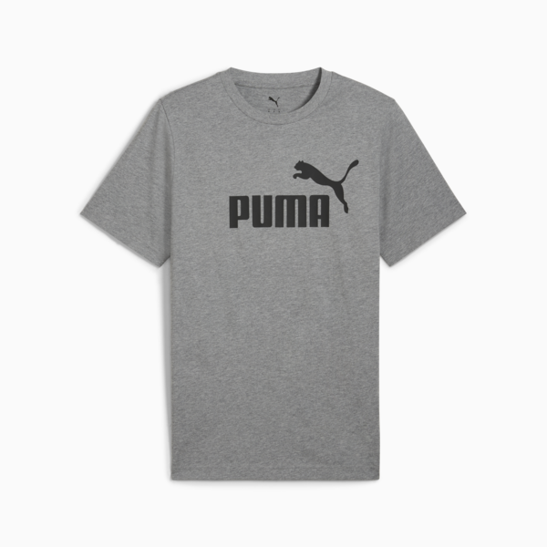 Essentials No. 1 Logo Tee Men, Medium Gray Heather, large-ZAF