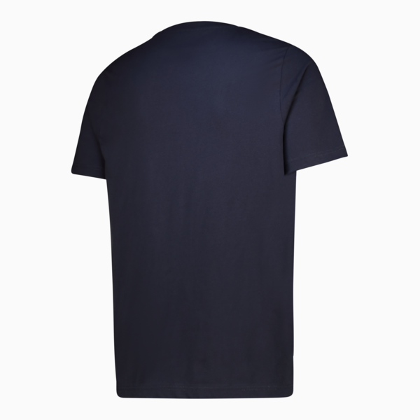 Essentials No. 1 Logo Tee Men, New Navy-sunny yellow (s), large-ZAF