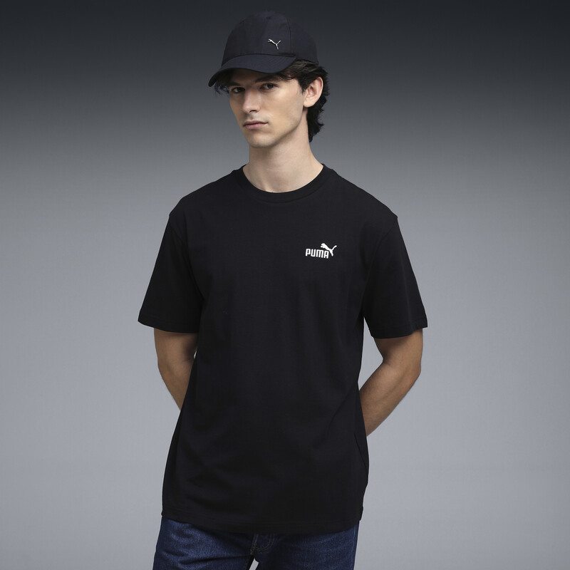 

Men's PUMA Essentials Logo Cotton Relaxed T-shirt