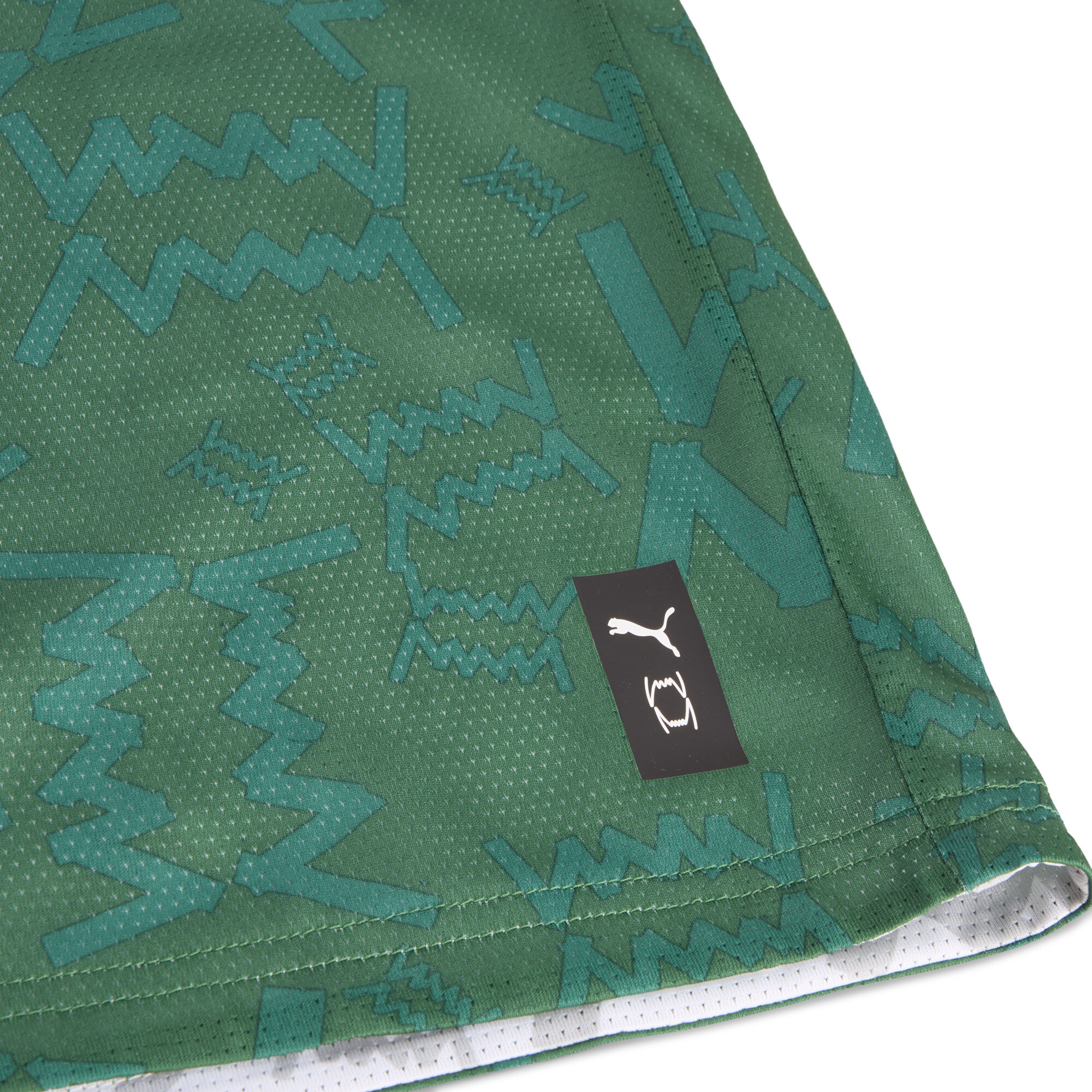 PUMA BC Zalgiris Kaunas omkeerbaar basketbalshirt voor Heren, Wit, Maat XXL thumbnail 2