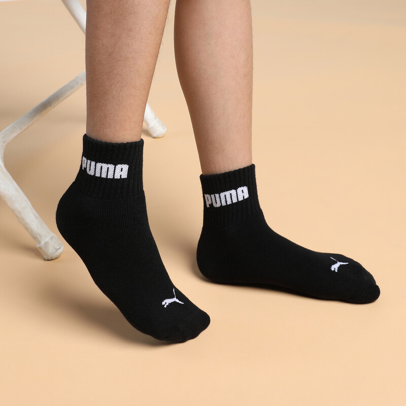 

PUMA Sport Quarter Kid's Socks Pack Of 3