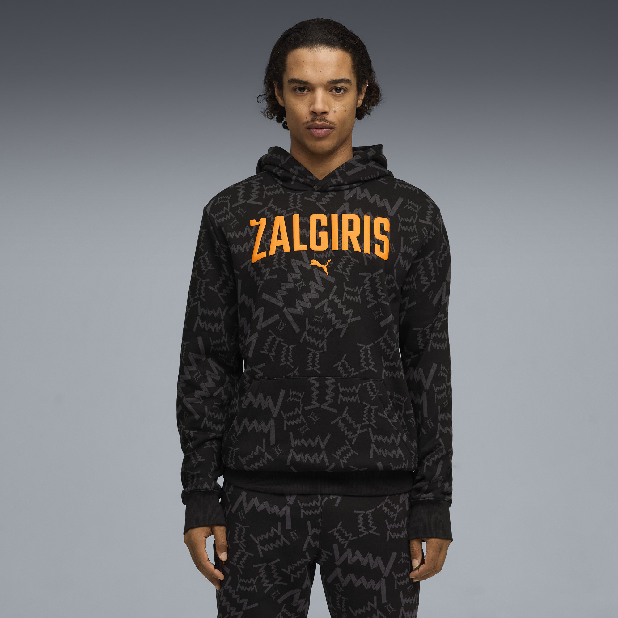 PUMA Hoodie de basketball Post Game BC Zalgiris Kaunas Homme