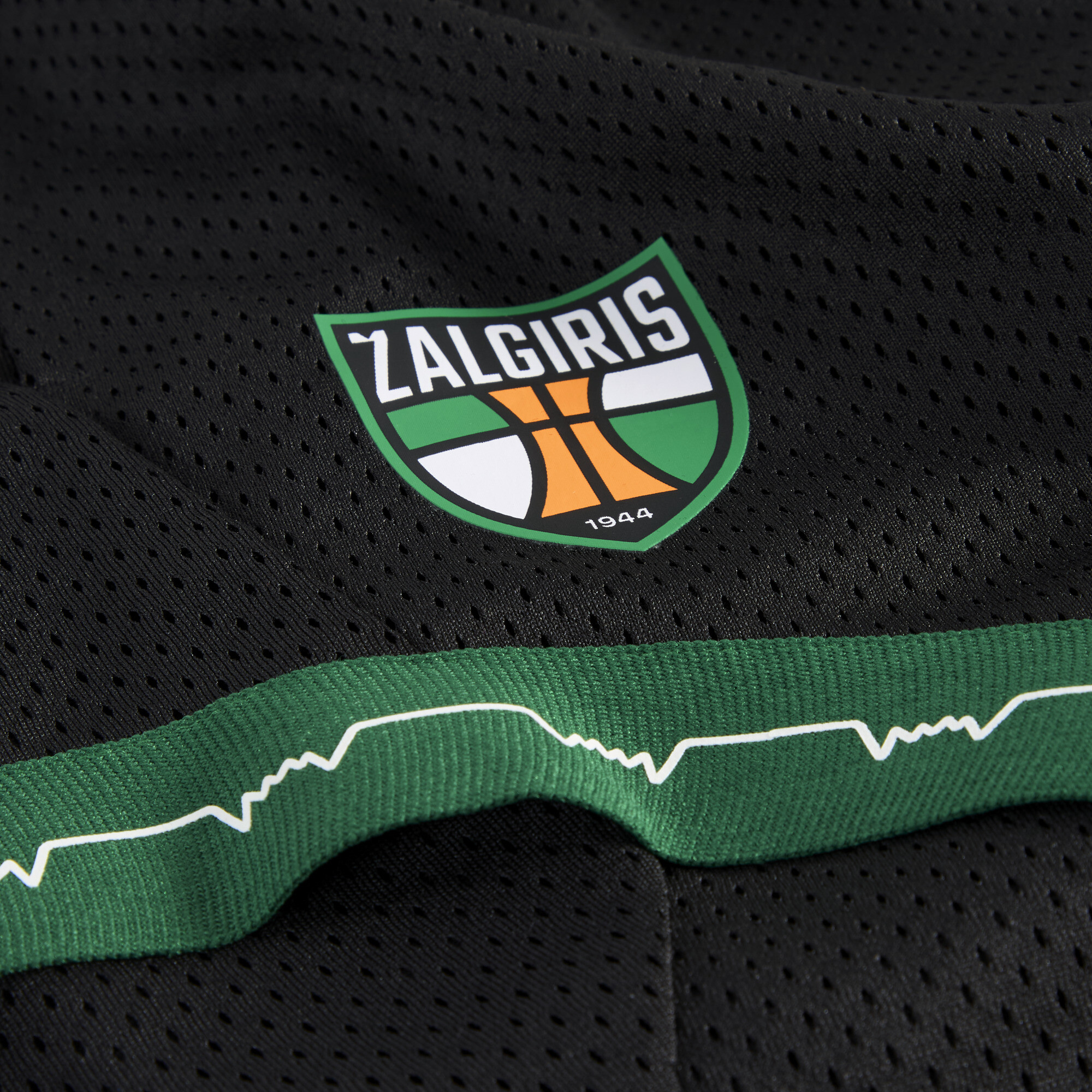 PUMA BC Zalgiris Kaunas Post Game basketbalshort voor Heren, Zwart, Maat 4XL thumbnail 3