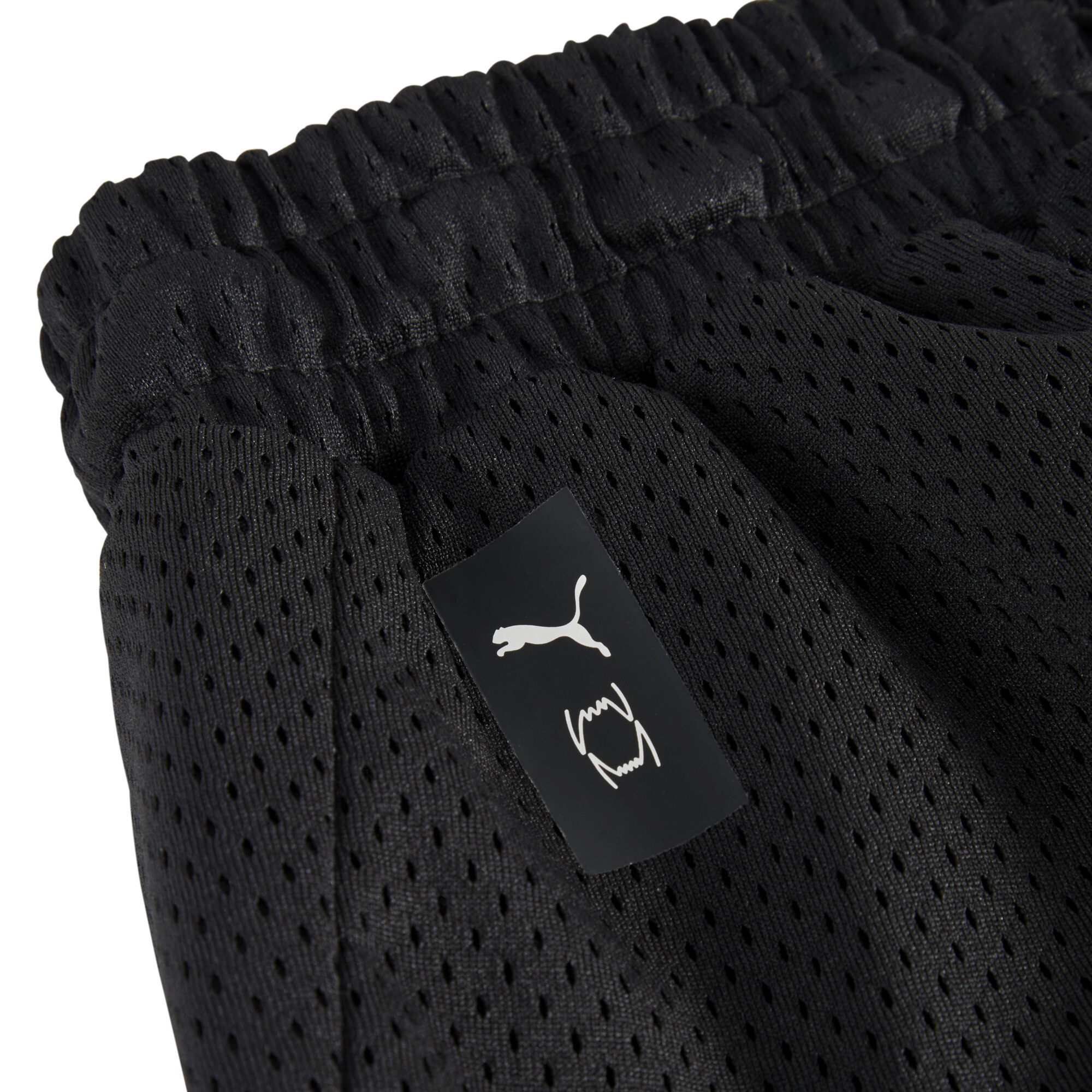 PUMA BC Zalgiris Kaunas Post Game basketbalshort voor Heren, Zwart, Maat 4XL thumbnail 2