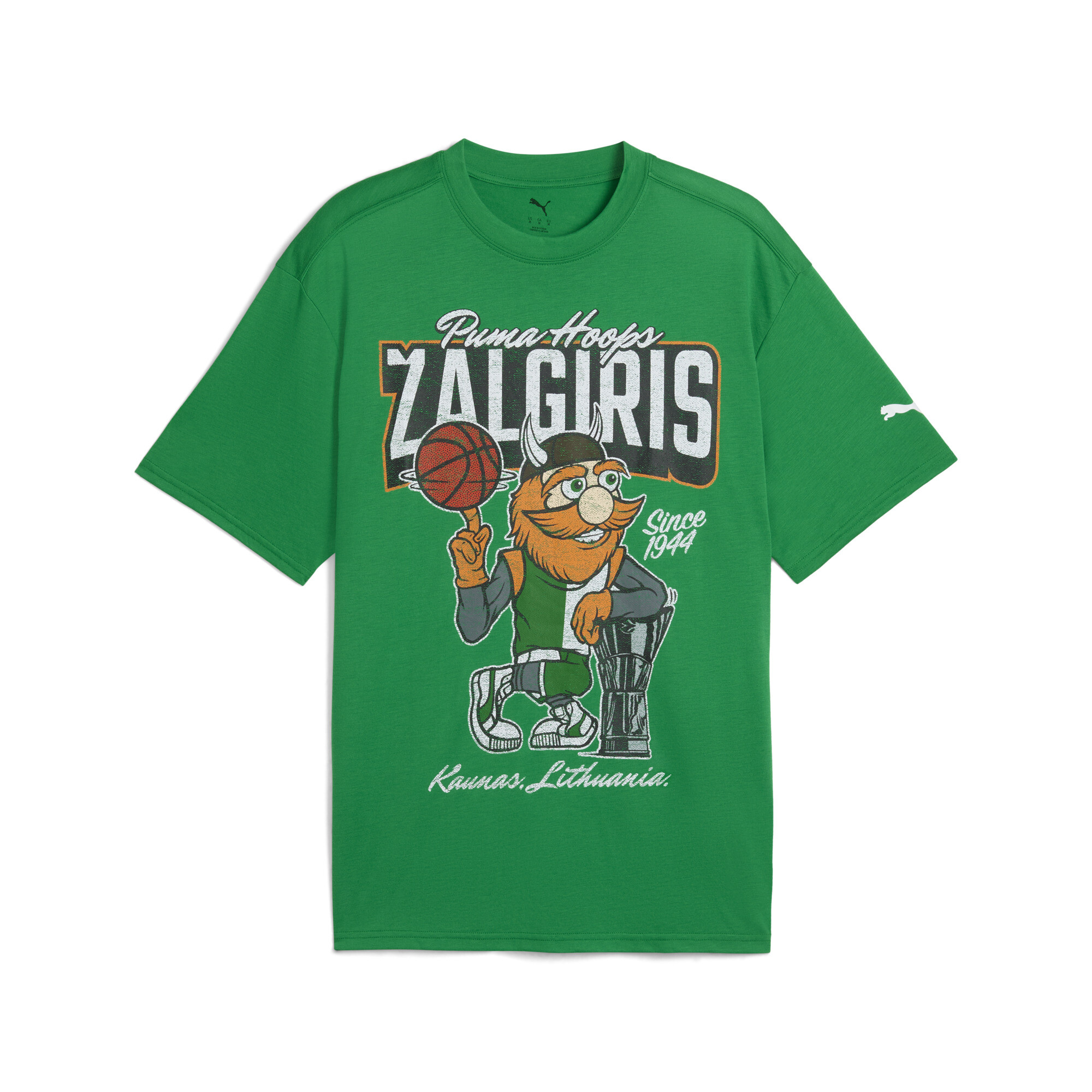 PUMA BC Zalgiris Kaunas Fanwear basketbalshirt voor Heren, Maat XXL thumbnail 3
