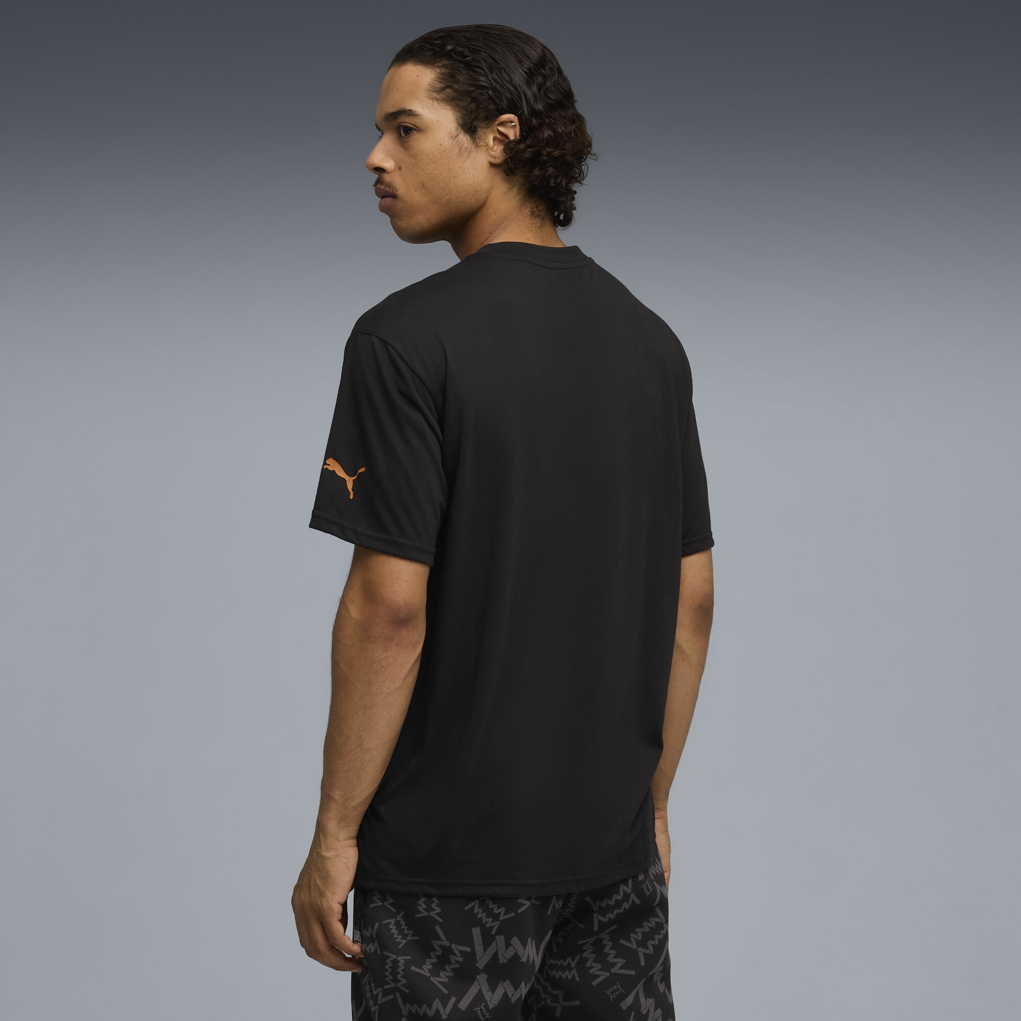 PUMA BC Zalgiris Kaunas Fanwear basketbalshirt II voor Heren, Zwart, Maat XS thumbnail 5