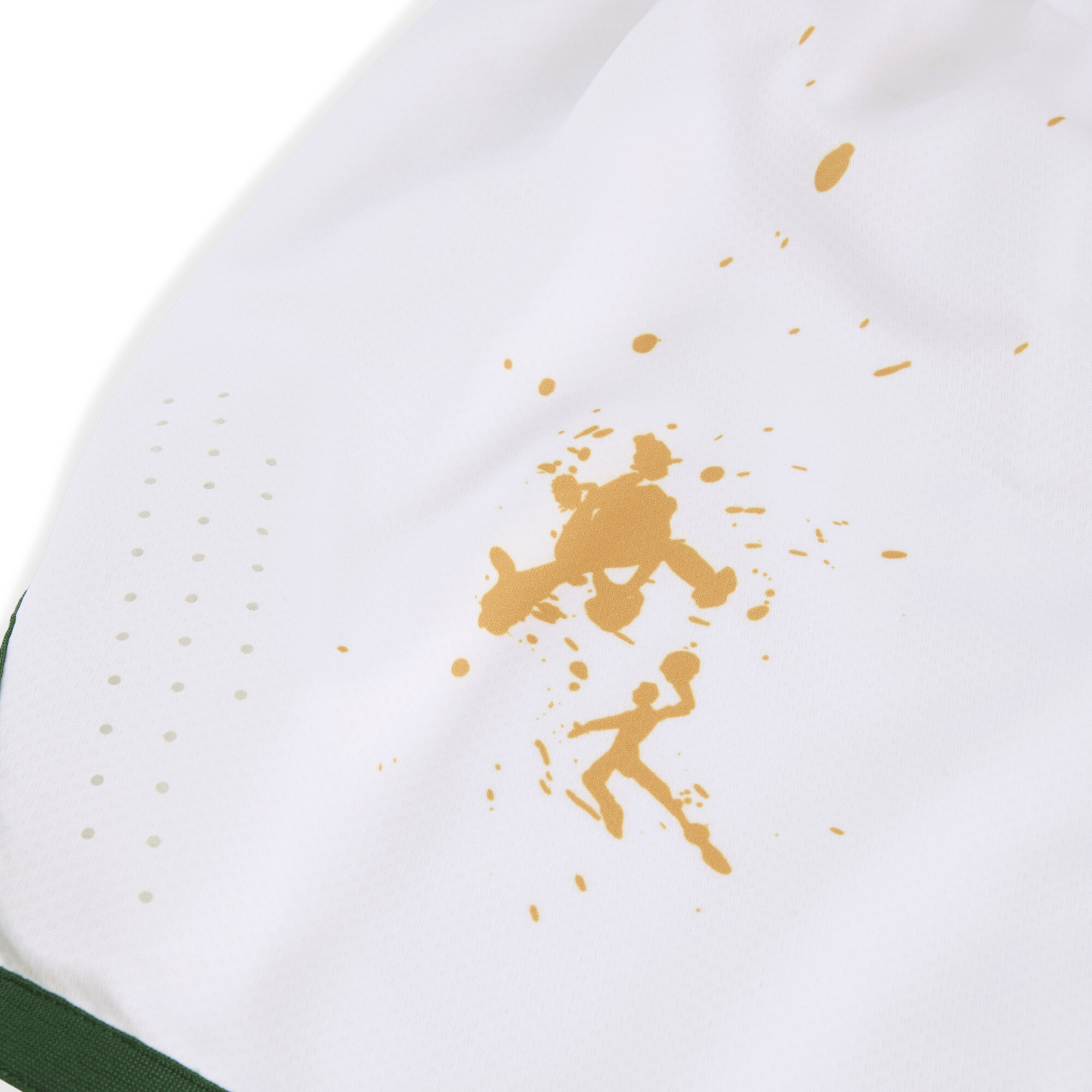 PUMA BC Zalgiris Kaunas uit-basketbalshort voor Heren, Wit, Maat XL thumbnail 2