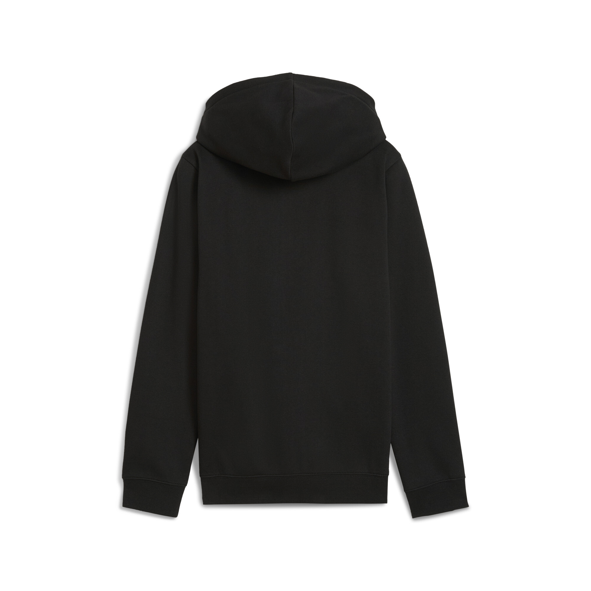 PUMA Essentials Script hoodie met volledige rits voor Dames, Zwart, Maat 15-16Y thumbnail 2