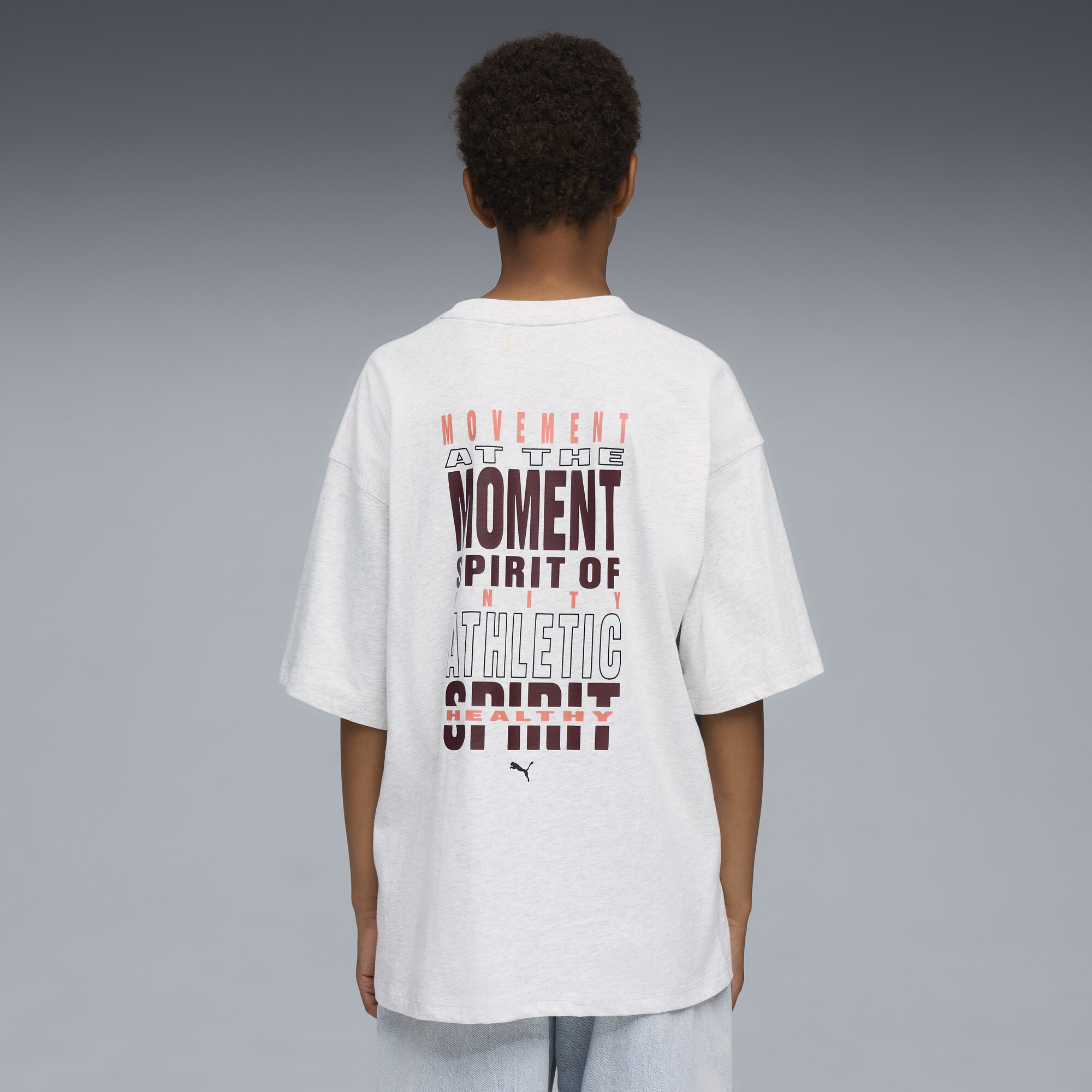 PUMA Wardrobe Essentials Go Together Oversized Graphic T-shirt voor Heren, Maat 15-16Y thumbnail 5