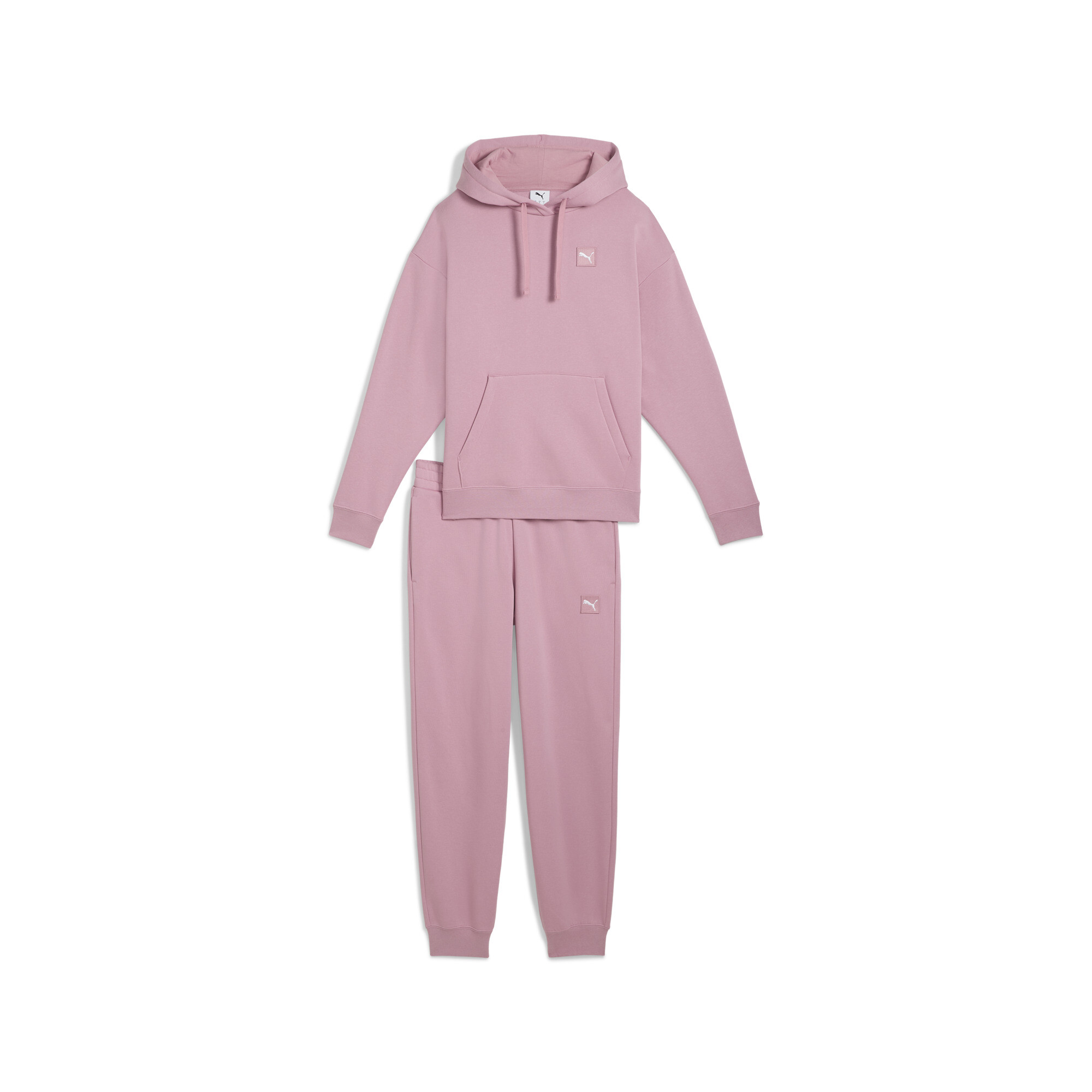 PUMA Loungewearpak van fleece voor Dames, Roze, Maat XS thumbnail 3