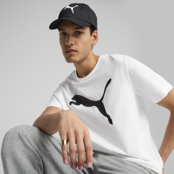 Essentials Tee Men, PUMA White, large-ZAF