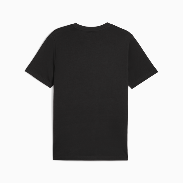 Essentials Small Logo Tee Men, PUMA Black, large-ZAF
