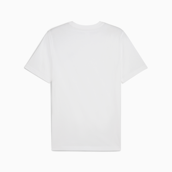 Essentials Small Logo Tee Men, PUMA White, large-ZAF