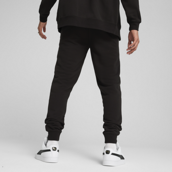 Essentials No. 1 Logo Slim Sweatpants Men, PUMA Black, large-ZAF