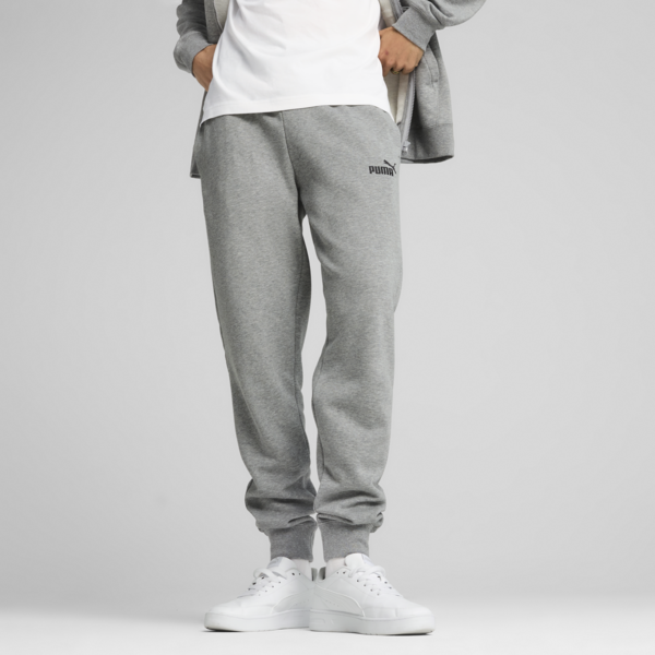 Essentials No. 1 Logo Slim Sweatpants Men, Medium Gray Heather, large-ZAF