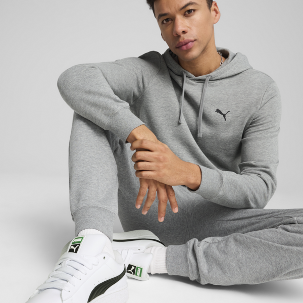 Essentials Sweatpants Men, Medium Gray Heather, large-ZAF