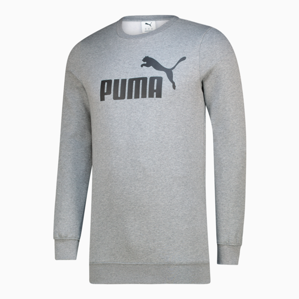 Essentials No. 1 Logo Crew Men, Medium Gray Heather, large-ZAF
