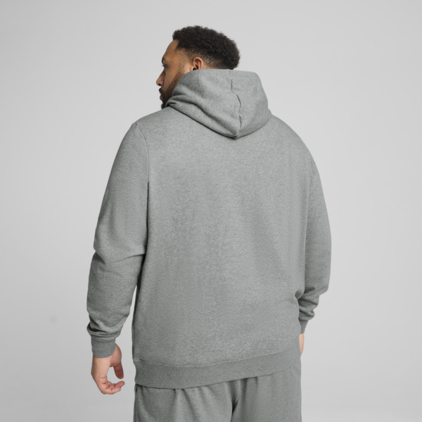Essentials No. 1 Logo Hoodie Men, Medium Gray Heather, large-ZAF