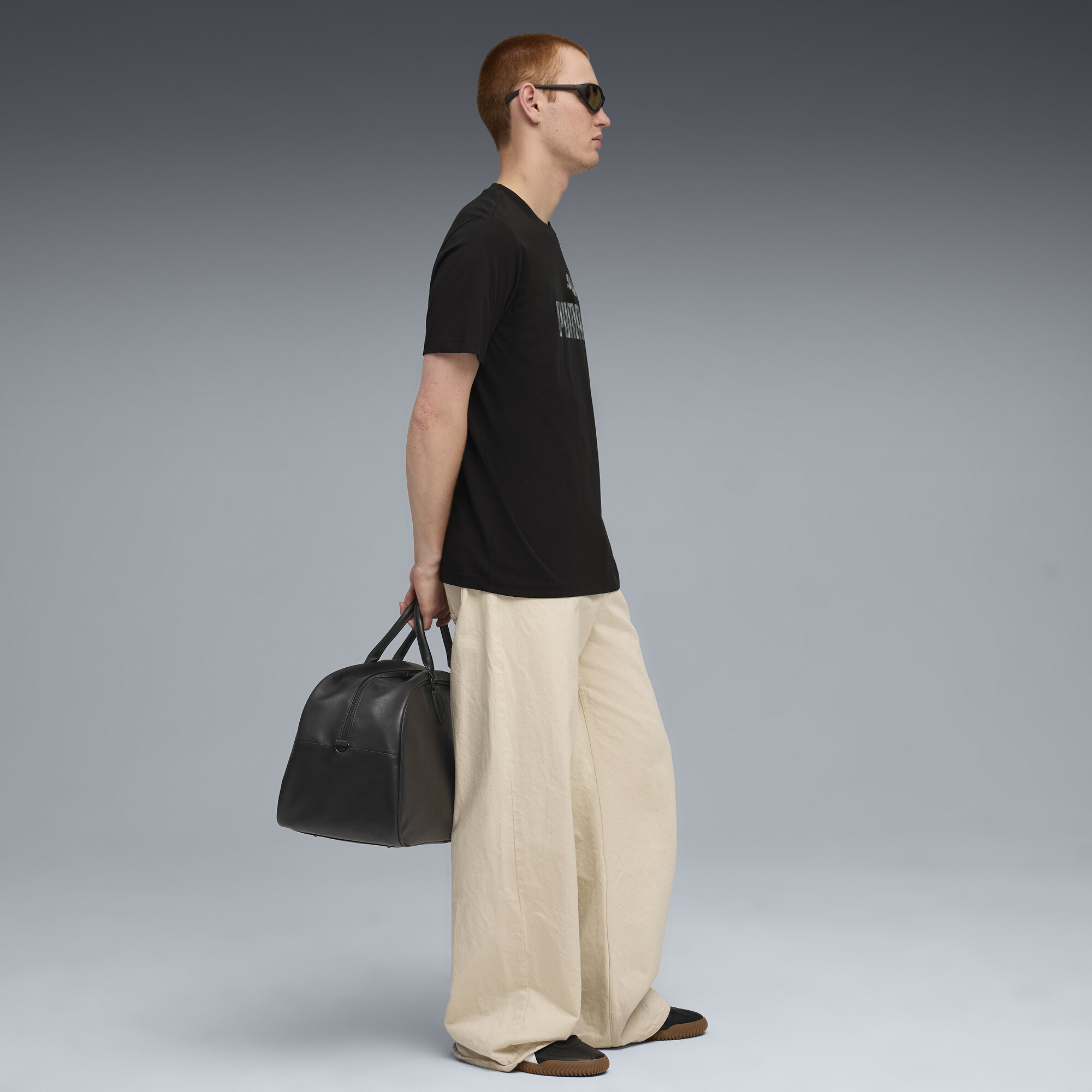 PUMA Essentials camouflageshirt voor Heren, Zwart, Maat XS thumbnail 4