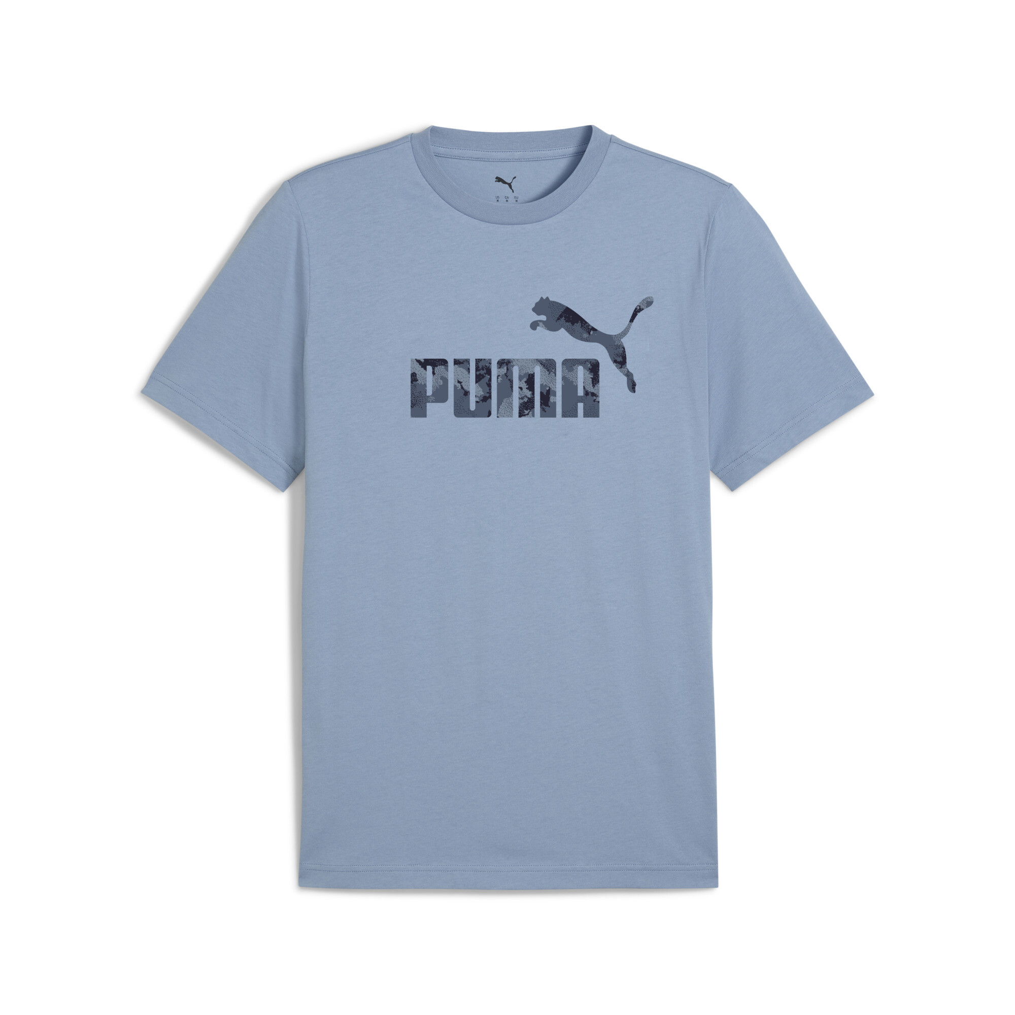 PUMA Essentials camouflageshirt voor Heren, Blauw, Maat XXL thumbnail 3