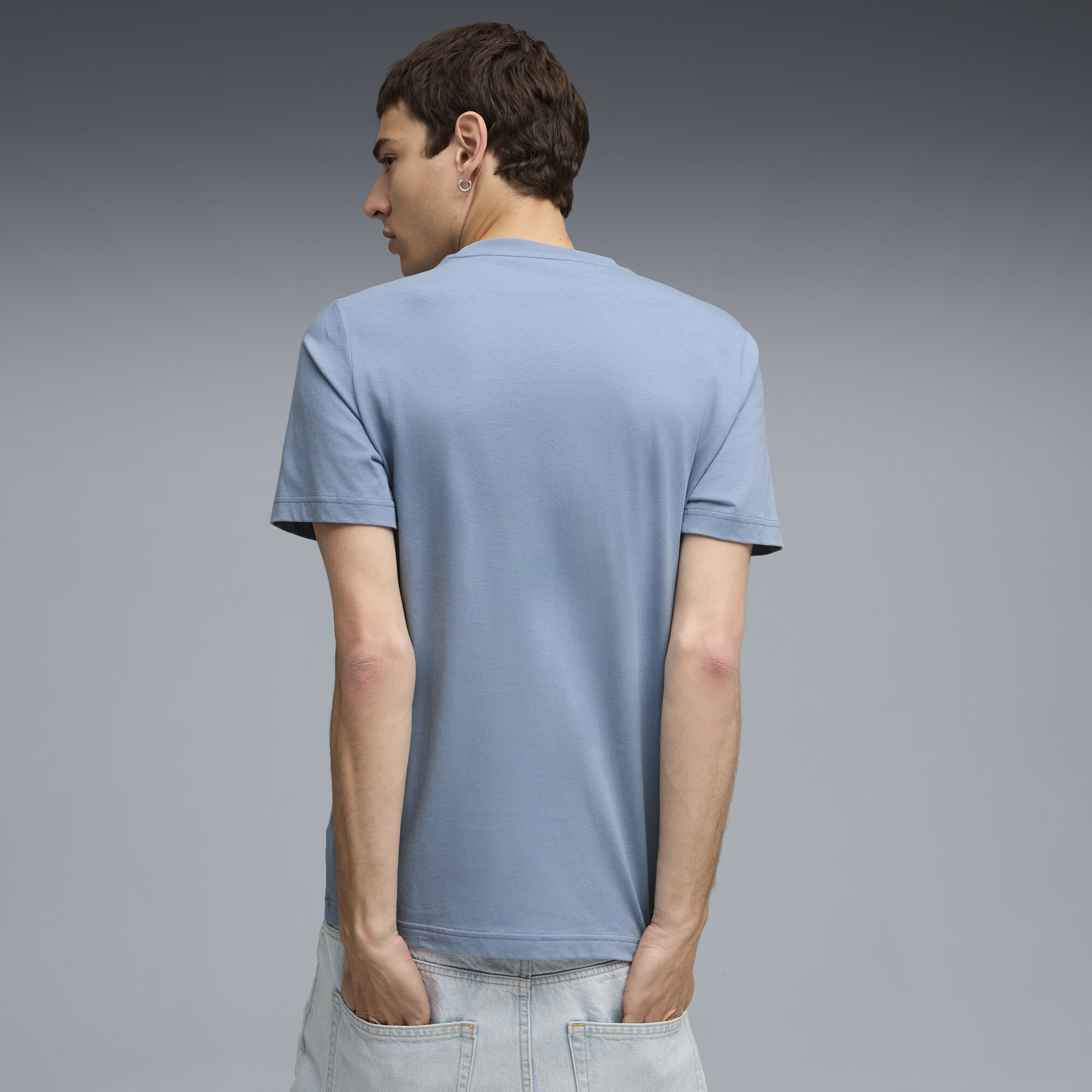 PUMA Essentials camouflageshirt voor Heren, Blauw, Maat XXL thumbnail 5