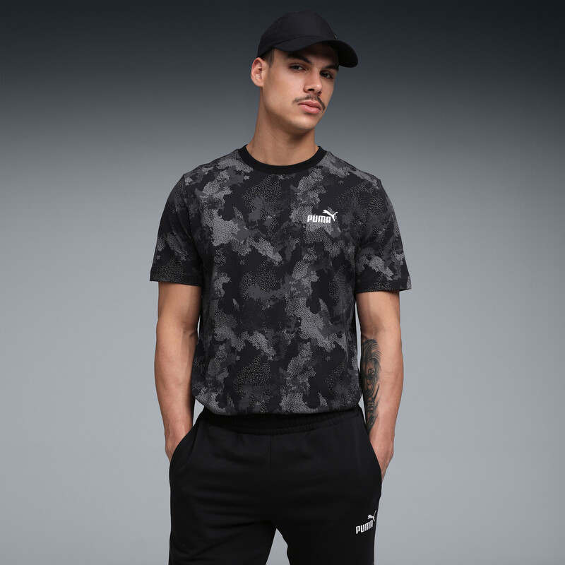 Men's PUMA Essentials Camo Relaxed Fit T-shirt