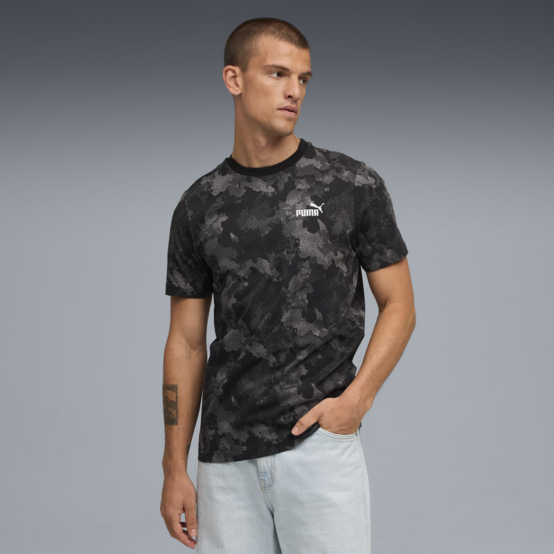 Men's PUMA Essentials Camo Relaxed Fit T-shirt