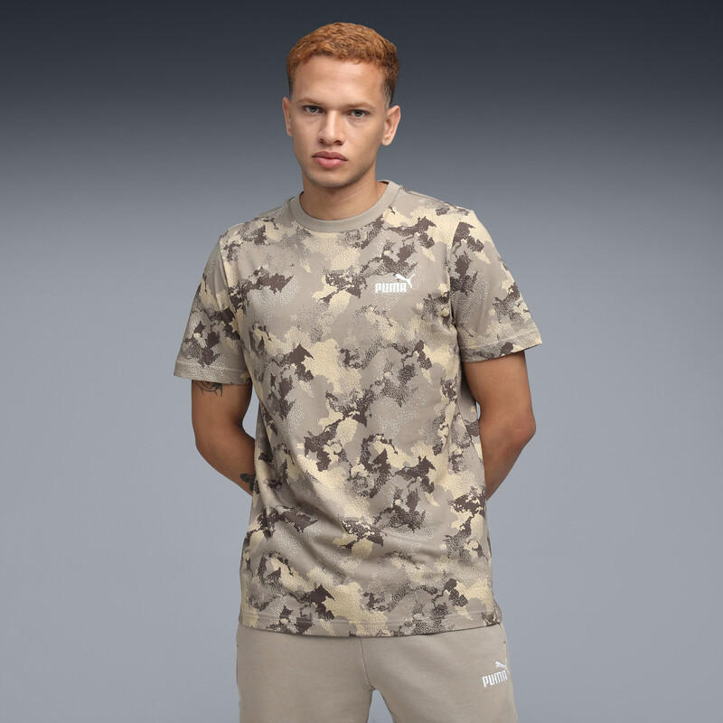 Men's PUMA Essentials Camo Relaxed Fit T-shirt