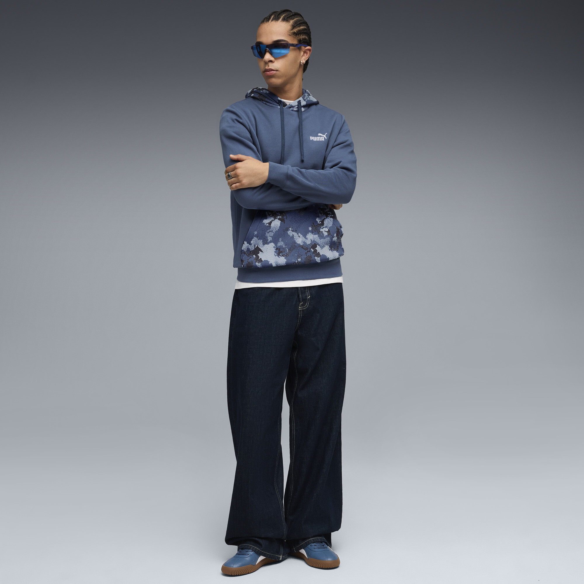 PUMA Essentials camouflagehoodie voor Heren, Maat L thumbnail 4