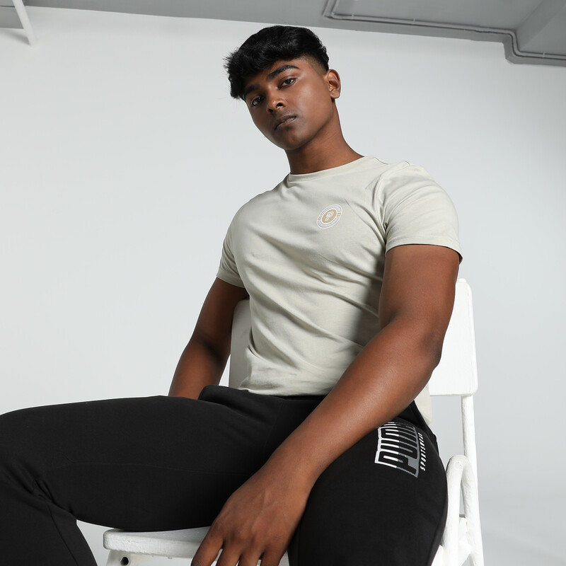 

Men's PUMA Round Graphic Slim Fit Tee