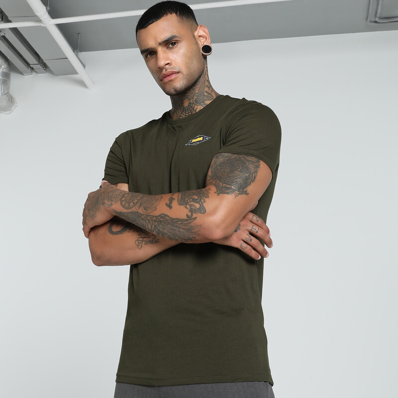 

Men's PUMA Small Graphic Slim Fit Tee
